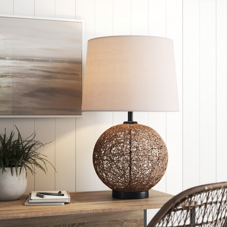 Tavin Rattan Table Lamp